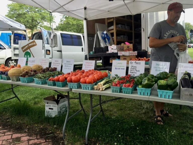 Vendor at South Wedge Farmers Market